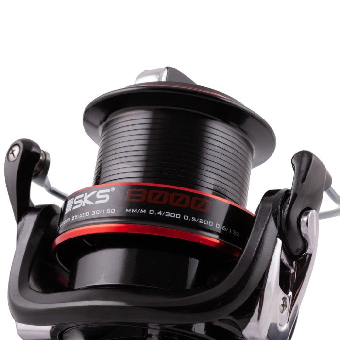 SONIK SONIK Sks Black Surf Reel 8000 - Parkfield Angling Centre