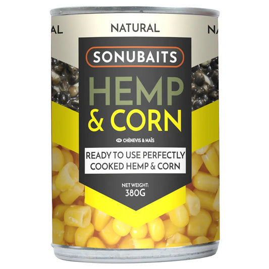 SONU SONU Hemp & Corn (380Gr)  - Parkfield Angling Centre