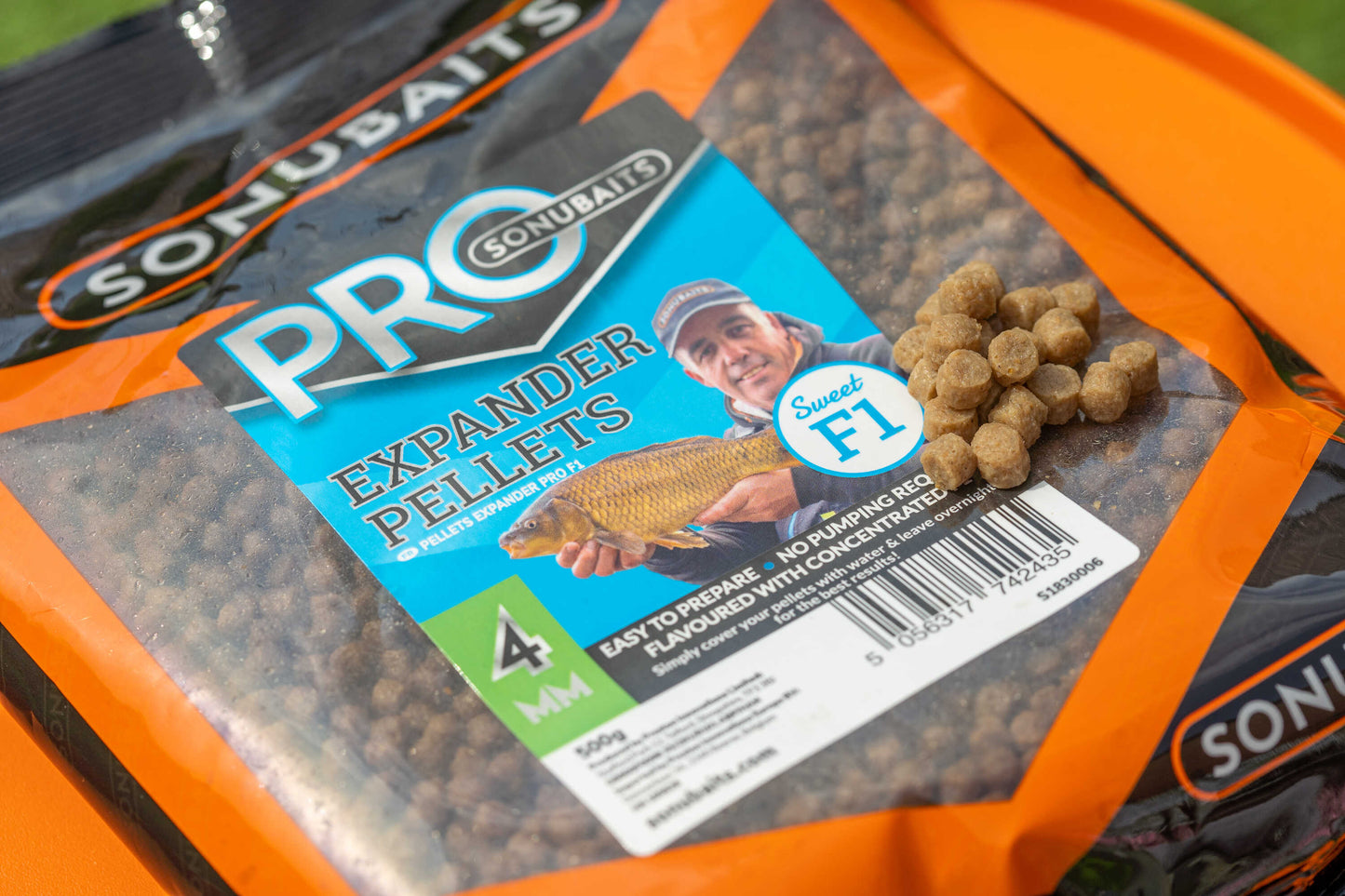 SONU SONU Pro Expander Pellets - F1 2Mm (500G)  - Parkfield Angling Centre