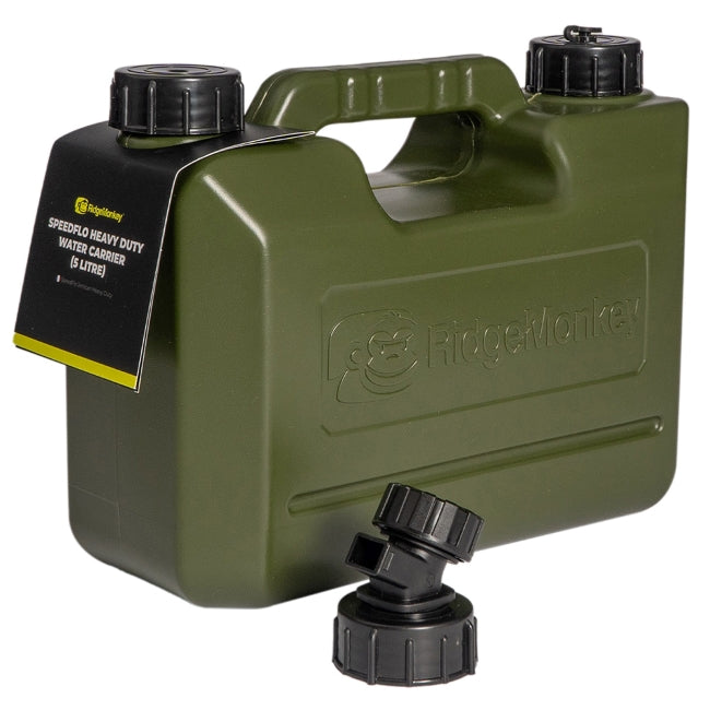 RIDGEMONKEY RIDGEMONKEY SpeedFlo Heavy Duty Water Carrier 15 Litre - Parkfield Angling Centre