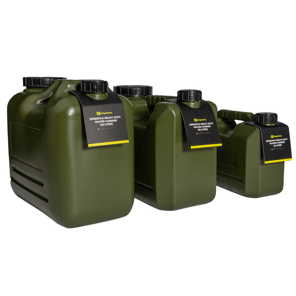 RIDGEMONKEY RIDGEMONKEY SpeedFlo Heavy Duty Water Carrier 15 Litre - Parkfield Angling Centre