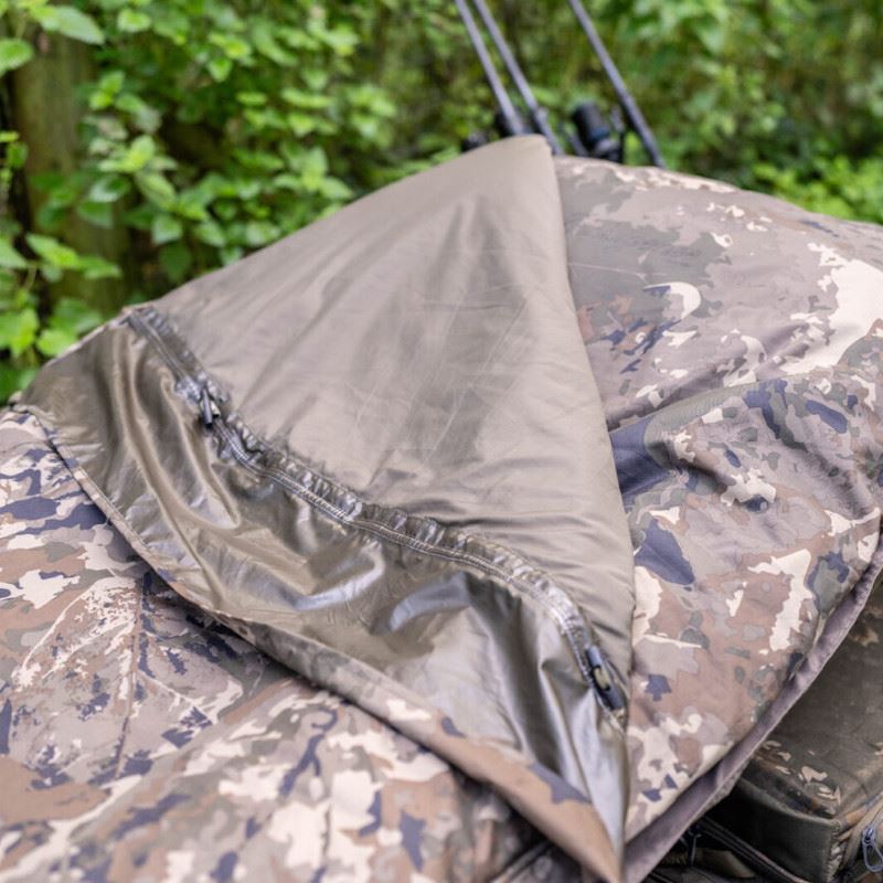 NASH NASH Indulgence Waterproof Bedchair Cover Camo Wide  - Parkfield Angling Centre