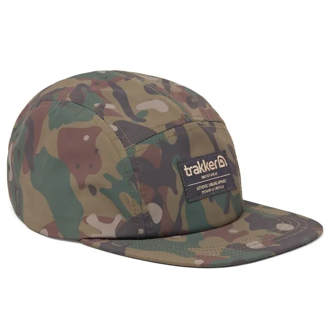 TRAKKER TRAKKER TechPro Camo 5 Panel Cap  - Parkfield Angling Centre