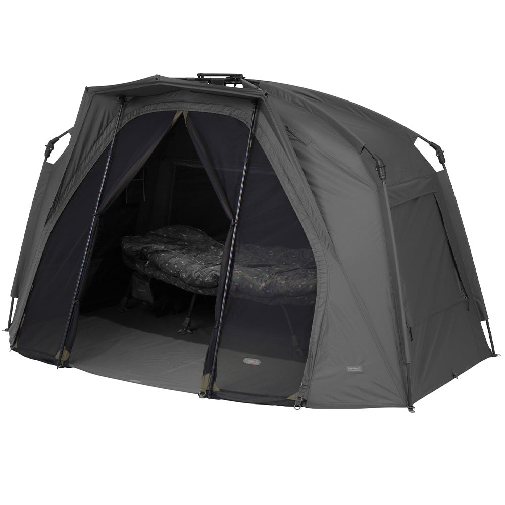 TRAKKER TRAKKER Tempest RS Brolly Insect Panel Camo - Parkfield Angling Centre