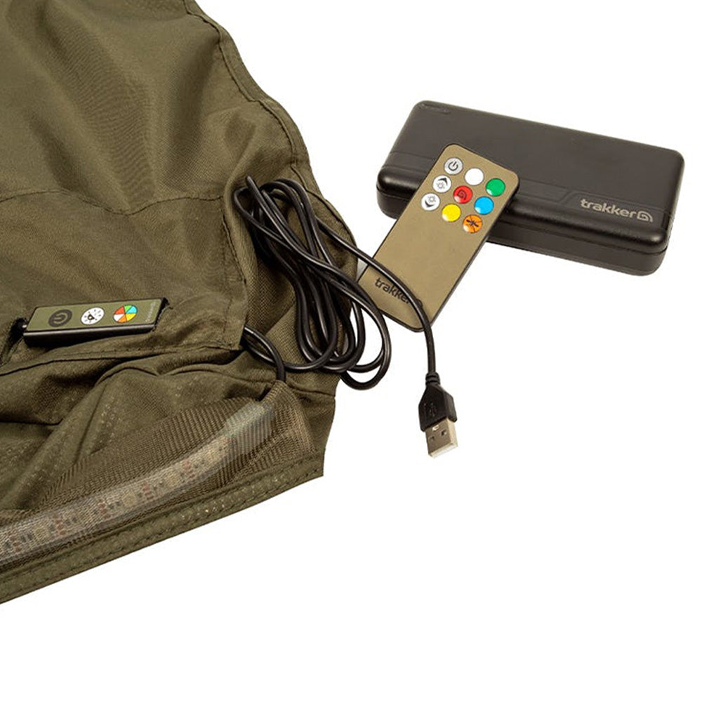 TRAKKER TRAKKER Tempest RS Brolly Nitelife Vapour Shield - Parkfield Angling Centre