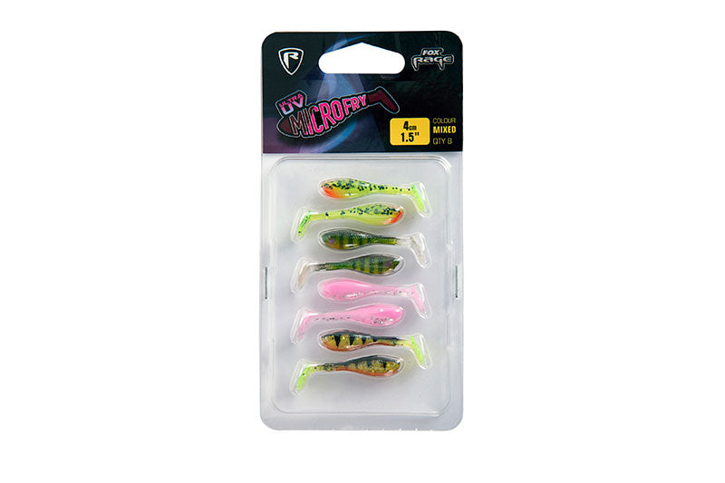 FOX FOX Rage UV Micro 4cm x 8pcs  - Parkfield Angling Centre