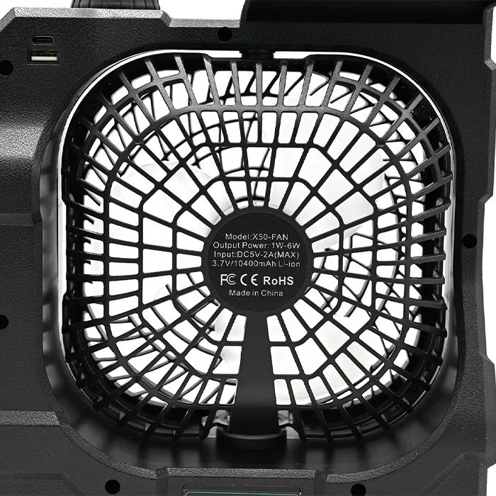 WOLF WOLF VOLTAIR Portable Fan & Powerbank  - Parkfield Angling Centre