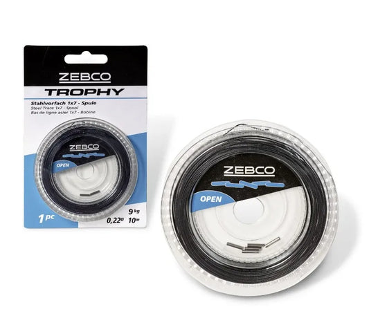 ZEBCO ZEBCO Trophy Steel Trace 1x7 - Standard - Parkfield Angling Centre