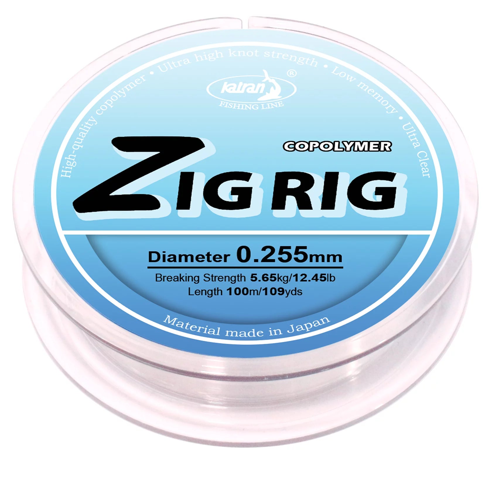 KATRAN KATRAN Fishing Line ZIG RIG 100m  - Parkfield Angling Centre