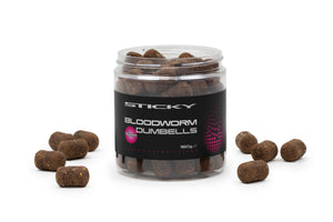 Sticky Baits Sticky Baits Bloodworm Dumbells 160g Pot  - Parkfield Angling Centre