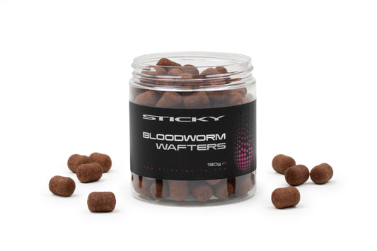 STICKY BAITS STICKY BAITS Bloodworm Wafters 130g Pot  - Parkfield Angling Centre