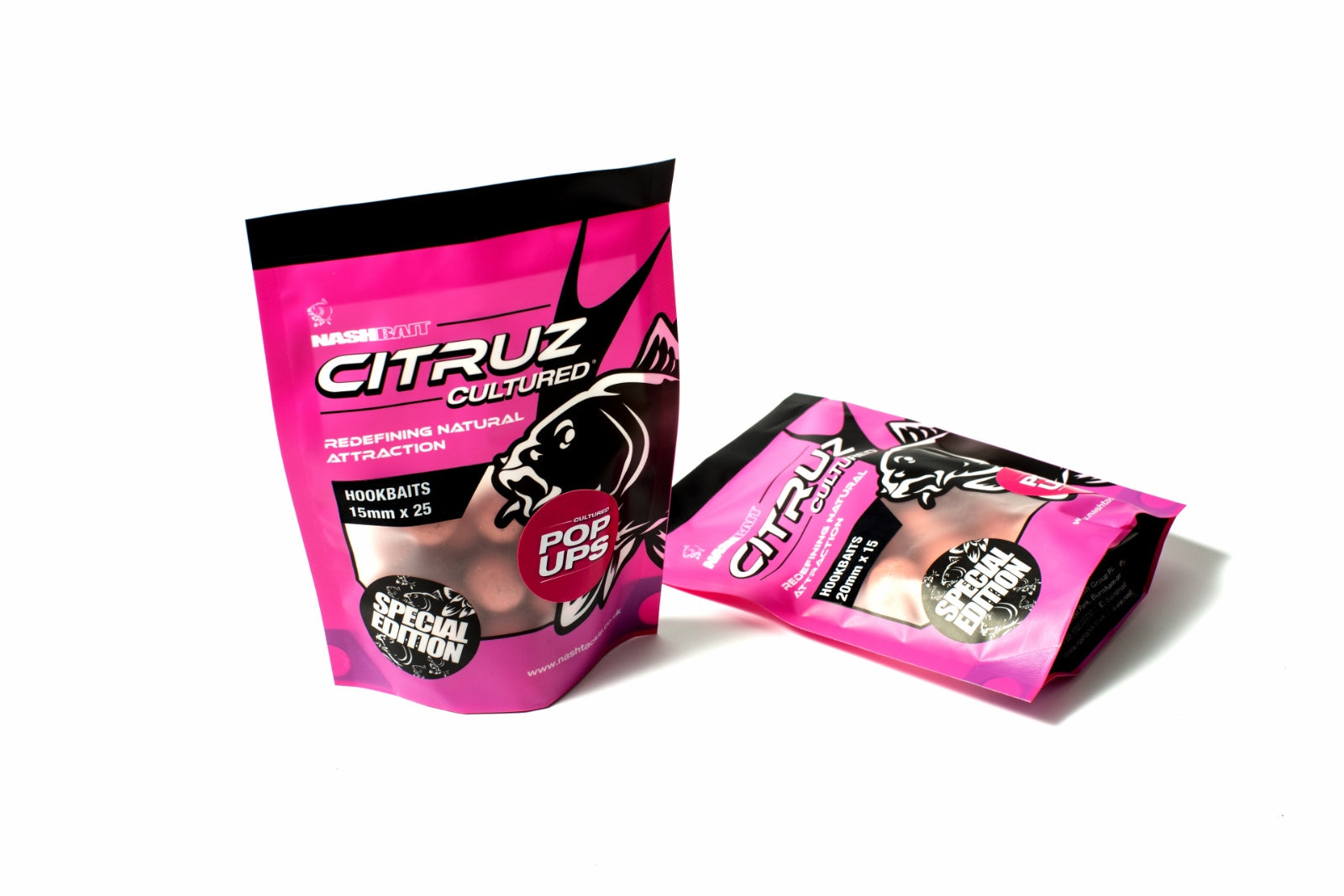 NASH NASH Citruz Cultured Hookbaits  - Parkfield Angling Centre