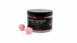 CC MOORE CC MOORE Dairy Supreme Pop Ups (Elite Range) CC MOORE Dairy Supreme Pop Ups (Elite Range) 18mm  1 pot - Parkfield Angling Centre