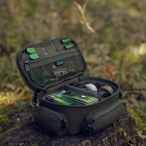 THINKING ANGLER THINKING ANGLER Olive Compact Tackle Pouch  - Parkfield Angling Centre