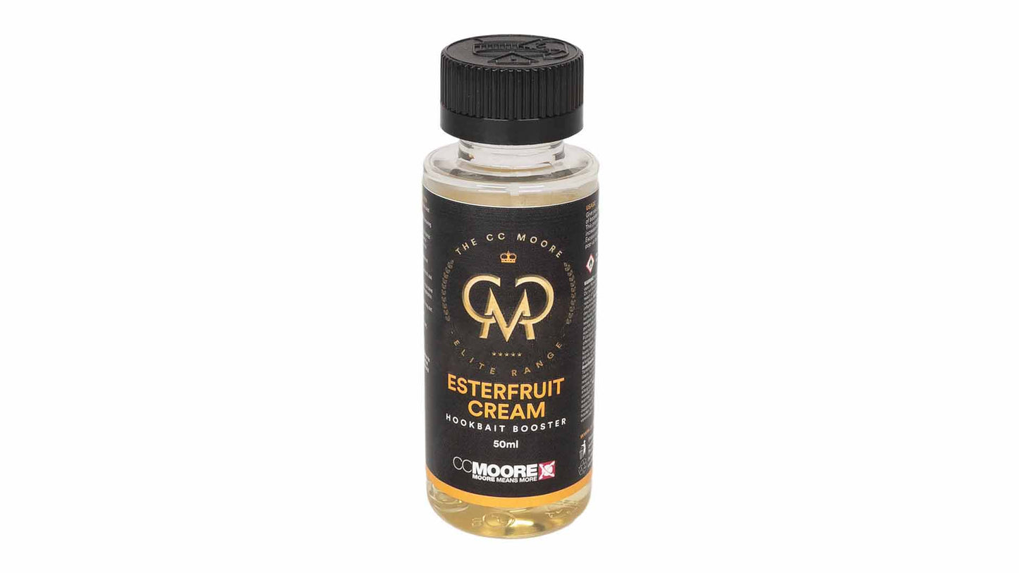 CC MOORE CC MOORE Esterfruit Cream Hookbait Booster (Elite Range) 50ml  - Parkfield Angling Centre