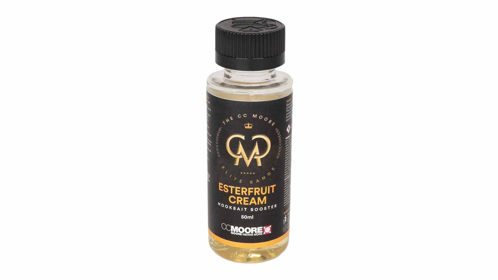 CC MOORE CC MOORE Esterfruit Cream Hookbait Booster (Elite Range) 50ml  - Parkfield Angling Centre