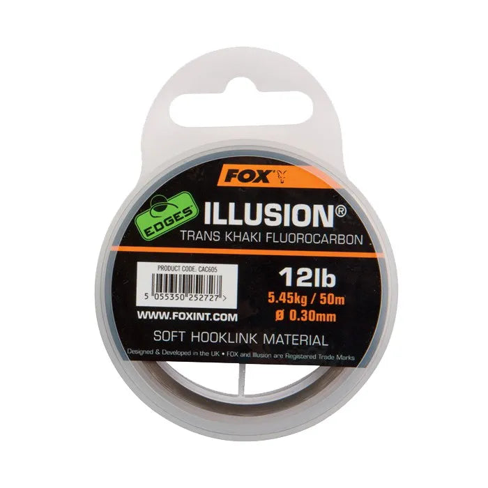 FOX EDGES Illusion Soft  Hooklink x 50m