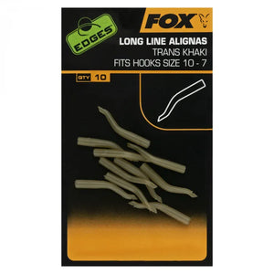 FOX FOX Edges Line Aligna All Types FOX Edges Line Aligna Long sizes 10-7 x 10pcs - Parkfield Angling Centre