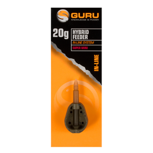 GURU GURU Super Mini Hybrid Inline Feeders  - Parkfield Angling Centre