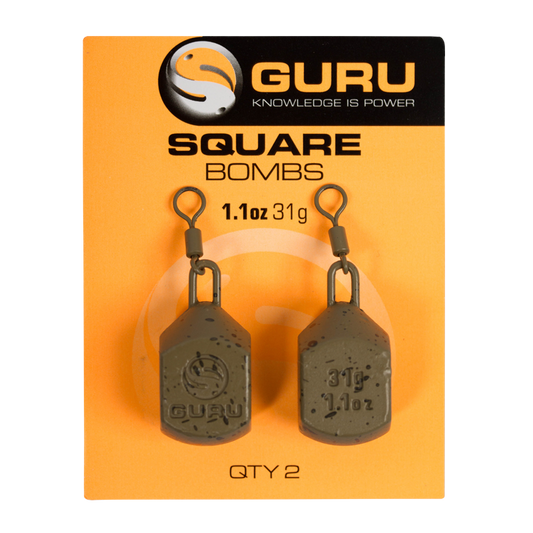 GURU GURU Square Pear Bomb Leads  - Parkfield Angling Centre