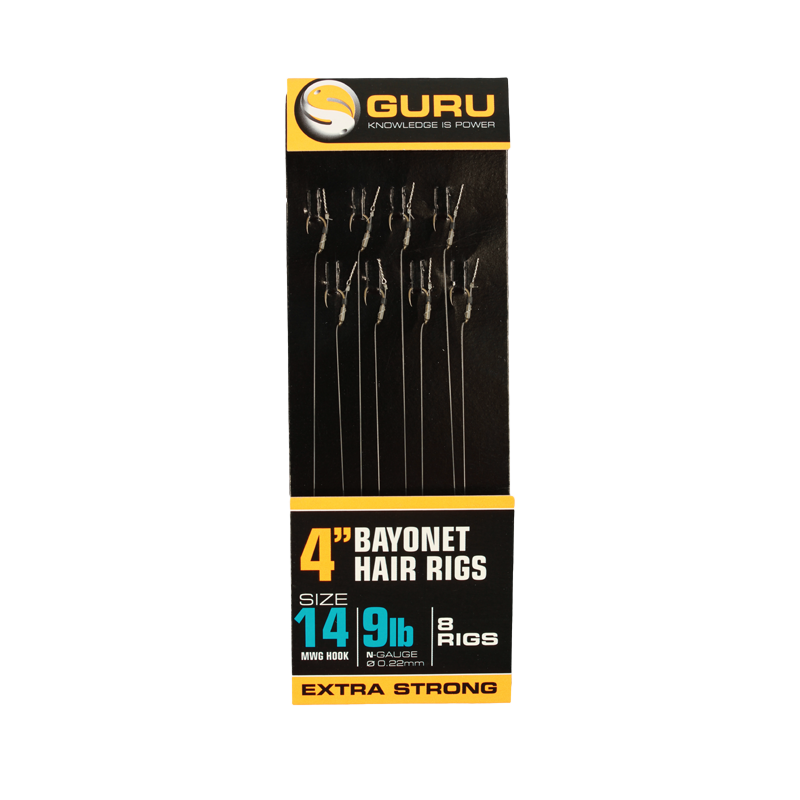 GURU GURU Bayonet Rigs 4"  - Parkfield Angling Centre