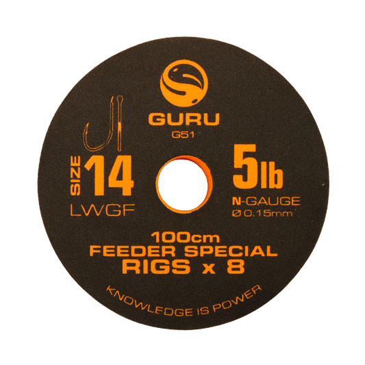 GURU GURU LWGF Feeder Special Rigs  - Parkfield Angling Centre