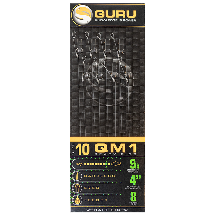 GURU QM1 Standard Hair Rigs