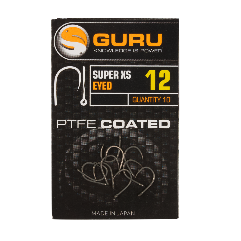 GURU GURU Super XS Eyed, Spade, Barbed and Babrless Hooks  - Parkfield Angling Centre
