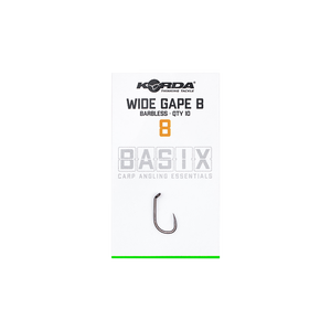 KORDA KORDA Basix Wide Gape Hooks  - Parkfield Angling Centre