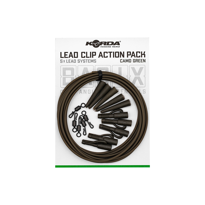 KORDA KORDA Basix Lead Clip Action Pack  - Parkfield Angling Centre