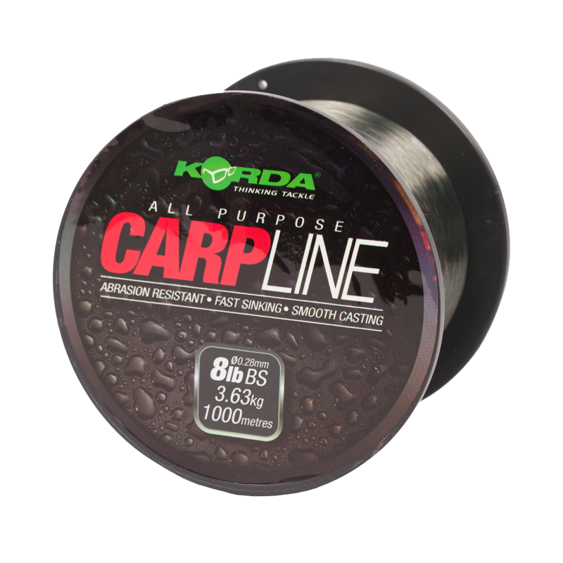 KORDA KORDA Carp Line Green 1000m  - Parkfield Angling Centre