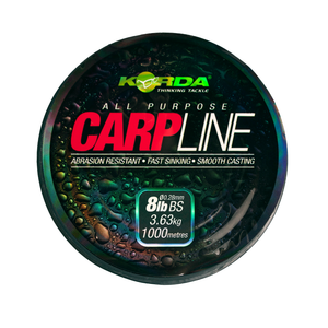 KORDA KORDA Carp Line Green 1000m  - Parkfield Angling Centre