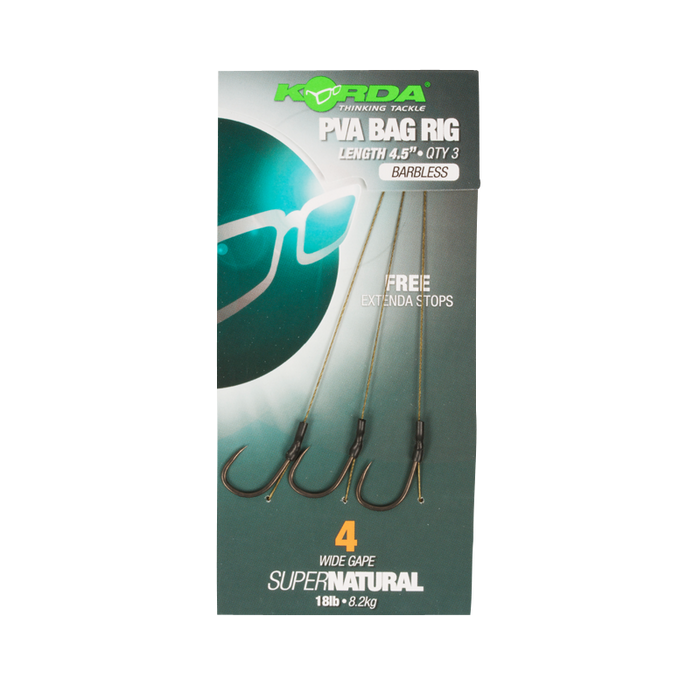KORDA Solidz PVA Wide Gape Rigs