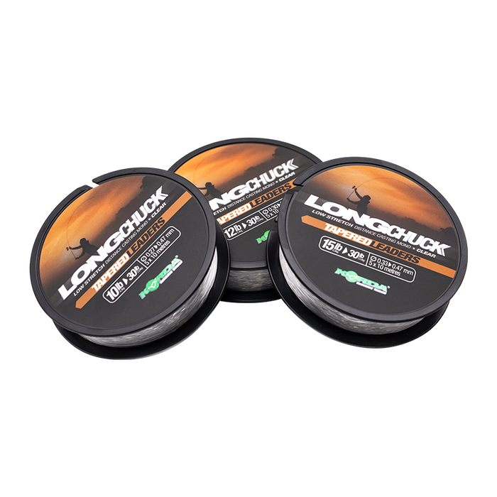 KORDA Long Chuck Tapered Leaders and Tapered Mainline