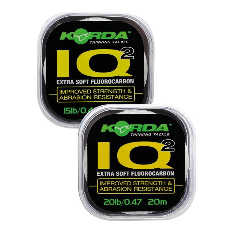 KORDA KORDA IQ Fluorocarbon Hooklink 15lb 20m  - Parkfield Angling Centre