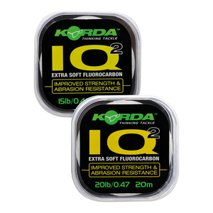 KORDA KORDA IQ Fluorocarbon Hooklink 15lb 20m  - Parkfield Angling Centre