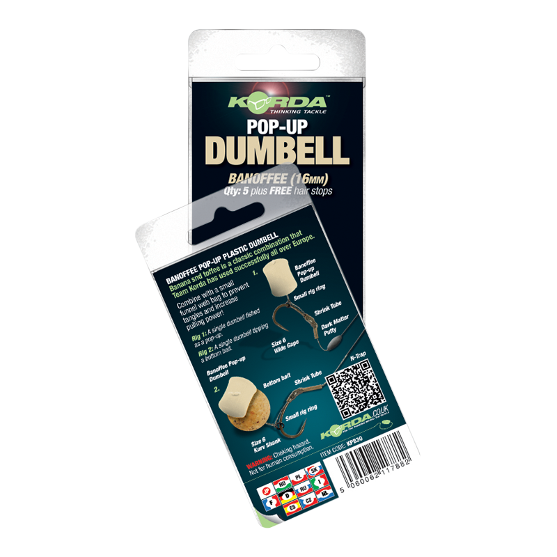 KORDA KORDA Pop Up Corn and Dumbells  - Parkfield Angling Centre