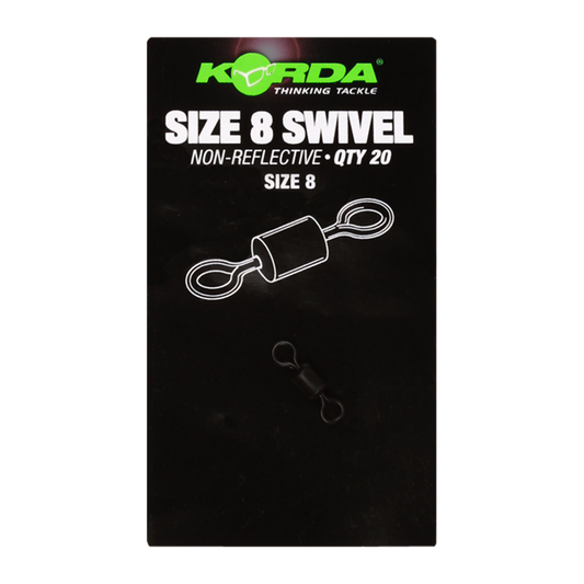 KORDA KORDA Swivel Size 8  - Parkfield Angling Centre