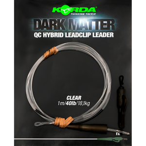 KORDA KORDA Dark Matter Ready Tied Leaders  - Parkfield Angling Centre