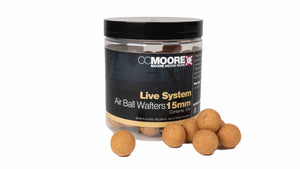 CC MOORE CC MOORE Live System Air Ball Wafters CC MOORE Live System Air Ball Wafters 15mm  1 pot - Parkfield Angling Centre