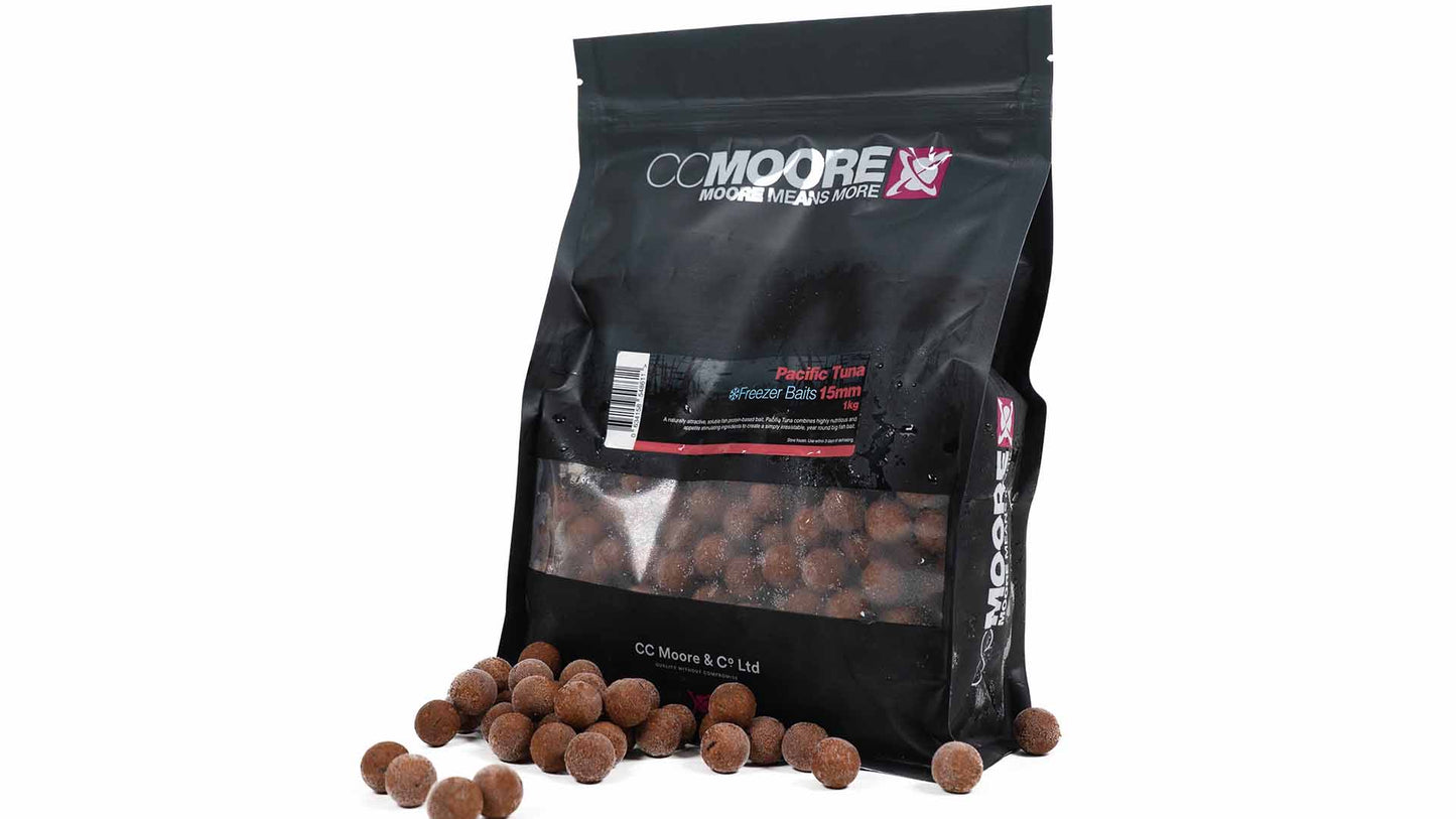 CC MOORE CC MOORE Pacific Tuna Freezer Baits CC MOORE Pacific Tuna Freezer Baits 15mm 1kg - Parkfield Angling Centre