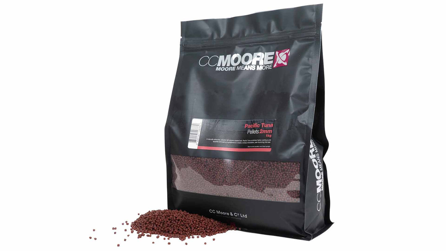 CC MOORE CC MOORE Pacific Tuna Pellets CC MOORE Pacific Tuna Pellets 2mm 1kg - Parkfield Angling Centre