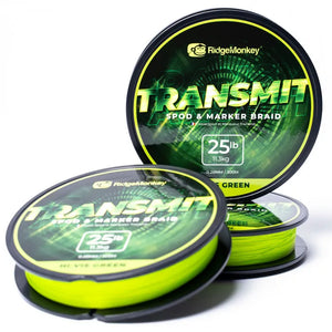RIDGEMONKEY RIDGEMONKEY Transmit Spod and Marker Braid 25lb 300m  - Parkfield Angling Centre