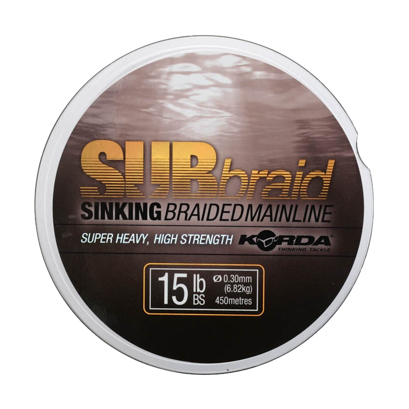 KORDA KORDA SUBbraid, SUBline and SUBLeaders  - Parkfield Angling Centre