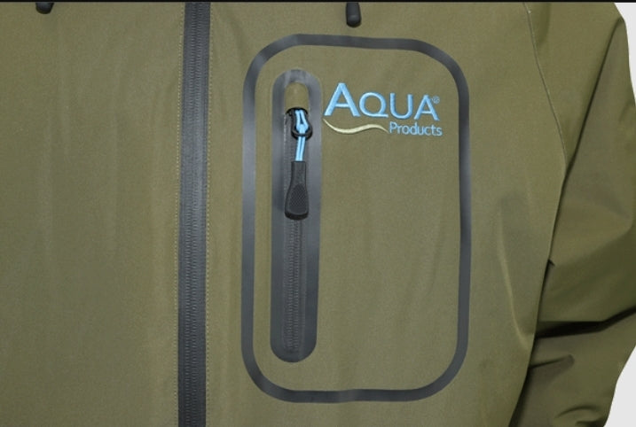 AQUA AQUA F12 Thermal Jacket + Pants Combo *Free 1kg Boilies*  - Parkfield Angling Centre