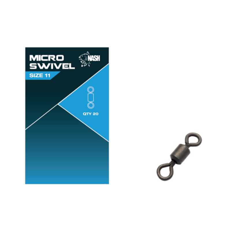 NASH NASH Micro Swivel Size 11  - Parkfield Angling Centre