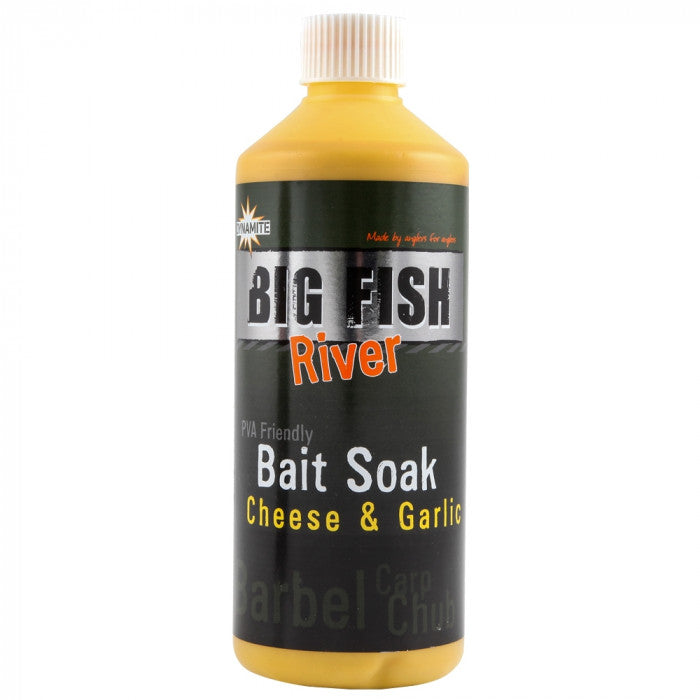 DYNAMITE DYNAMITE Big Fish River Bait Soak - Cheese & Garlic  - Parkfield Angling Centre