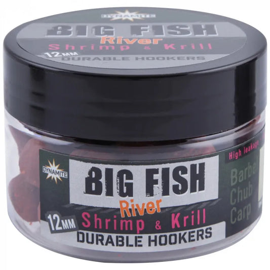 DYNAMITE DYNAMITE Big Fish River - Shrimp & Krill Durables 12mm  - Parkfield Angling Centre
