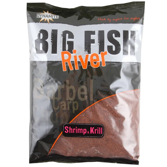 DYNAMITE DYNAMITE Big Fish River Groundbait -  Shrimp & Krill  - Parkfield Angling Centre