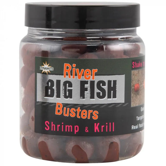 DYNAMITE DYNAMITE Big Fish River Hookbaits - Shrimp & Krill Busters  - Parkfield Angling Centre